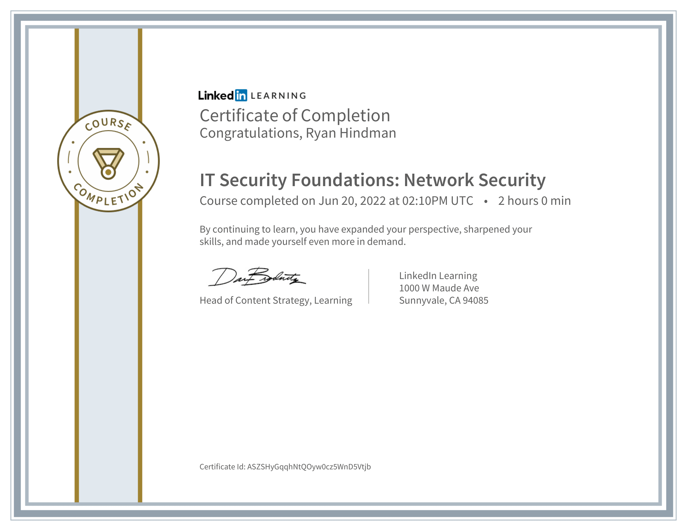 IT Security Foundations Network Security